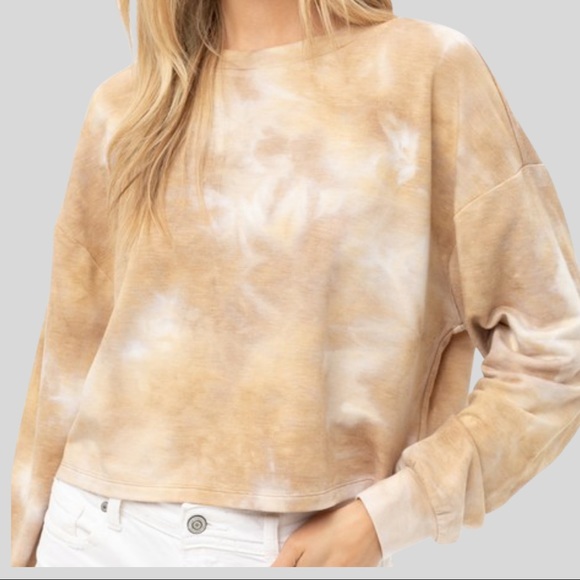 Tie Dye long sleeve light top - Picture 2 of 3